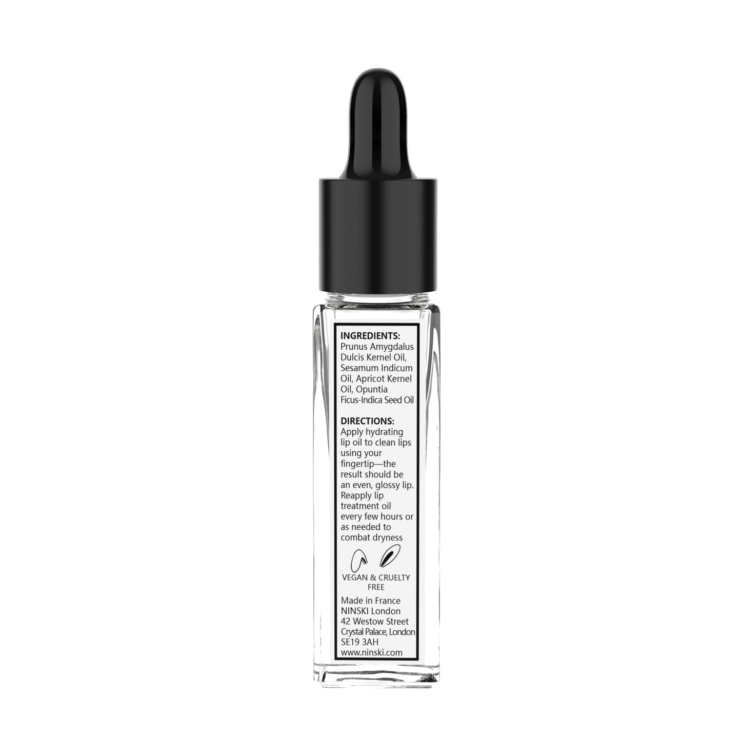 Prune Sesame Apricot Lip Oil 10ml