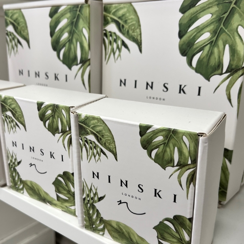 An image of the Ninski product boxes